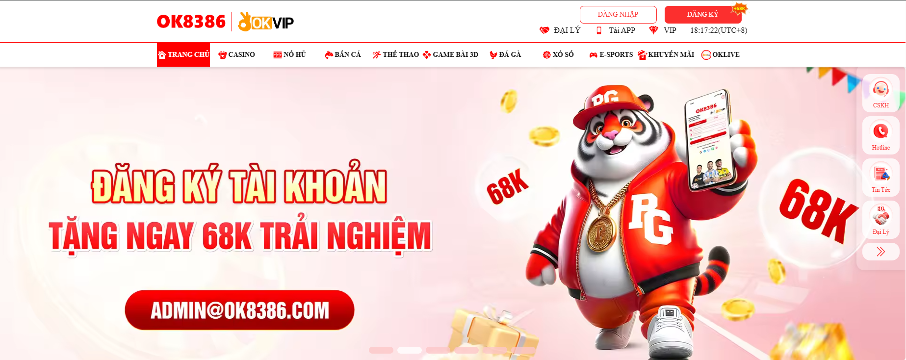 Giới thiệu về nhà cái OK8386